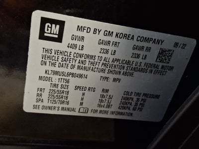 2023 Chevrolet Trailblazer RS