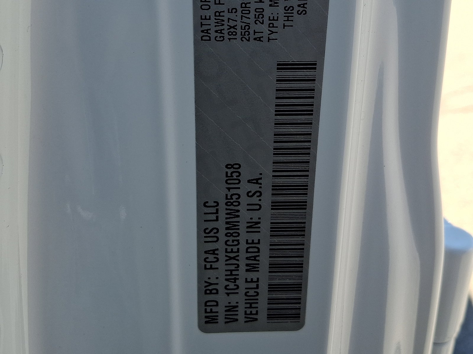2021 Jeep Wrangler Unlimited Sahara