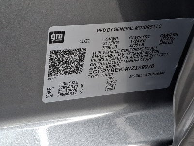 2022 Chevrolet Silverado 1500 LTD Custom