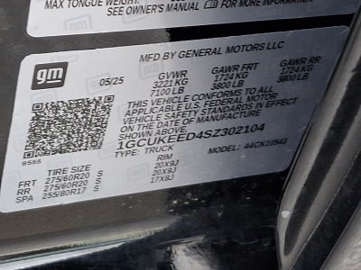 2025 Chevrolet Silverado 1500 RST