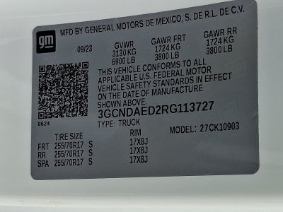 2024 Chevrolet Silverado 1500 WT