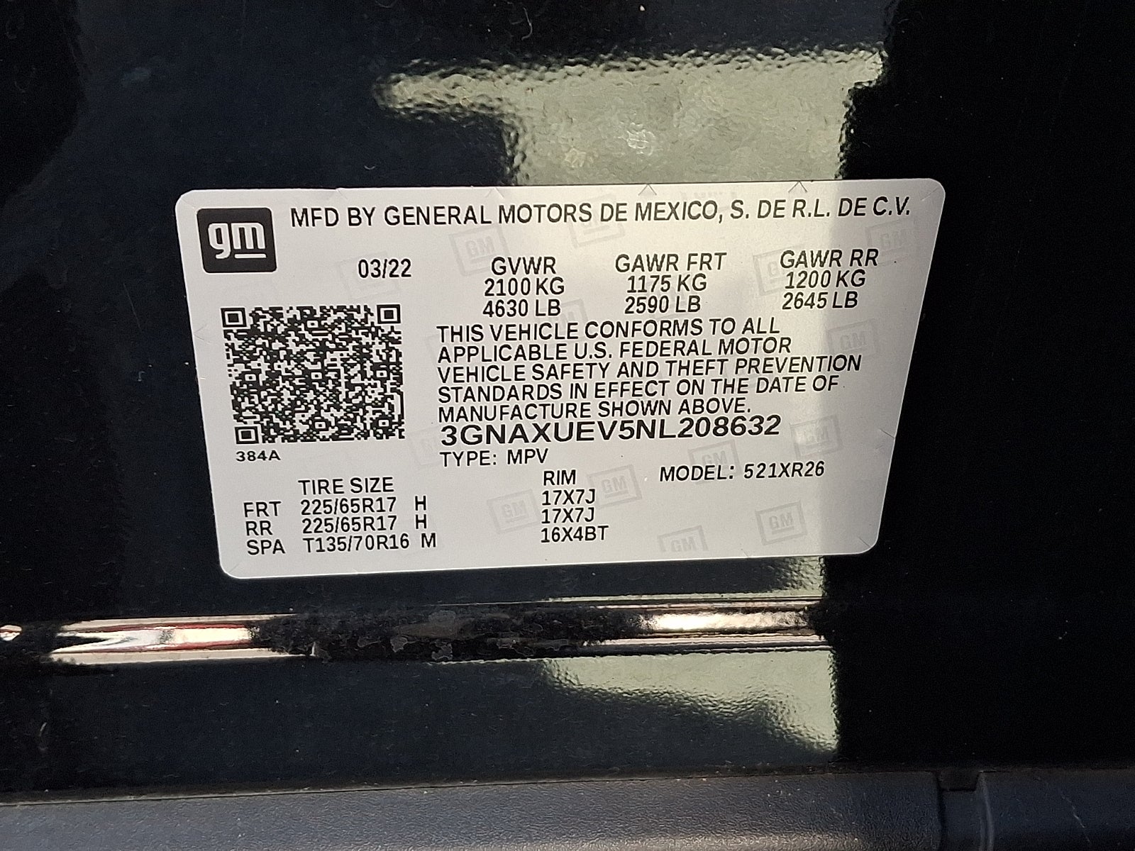 2022 Chevrolet Equinox LT