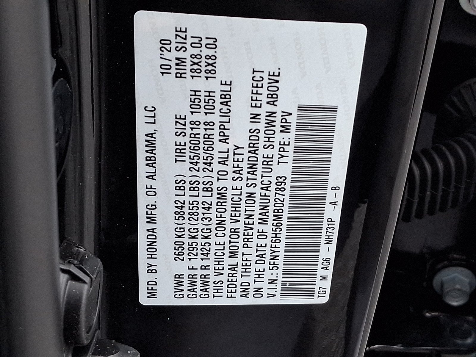 2021 Honda Pilot EX-L