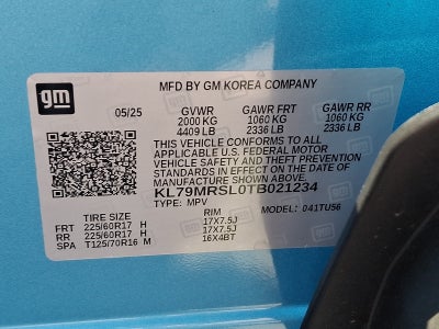 2026 Chevrolet Trailblazer LT