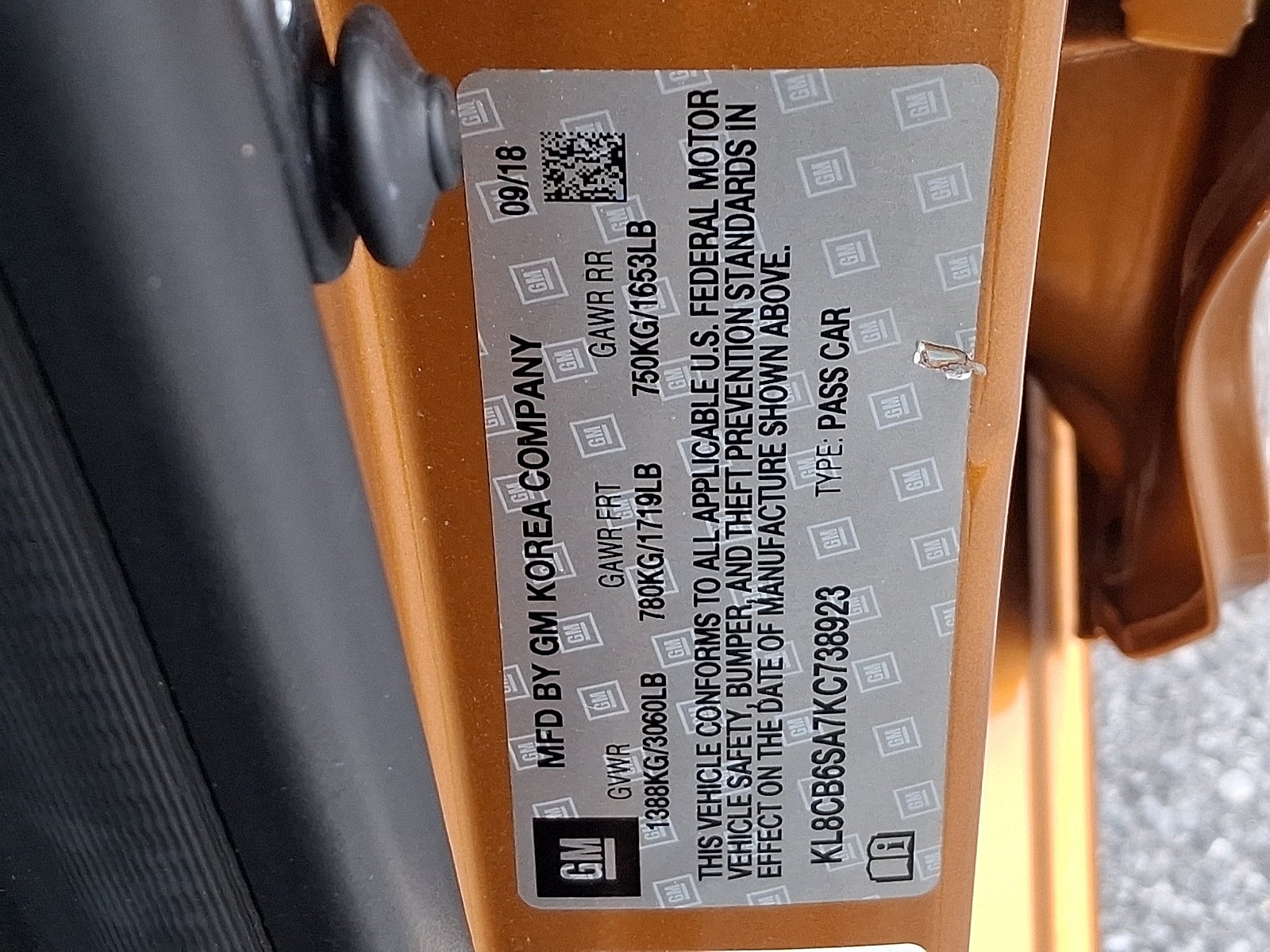2019 Chevrolet Spark LS