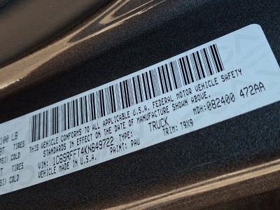 2019 RAM 1500 Big Horn/Lone Star Crew Cab 4x4 5'7' Box