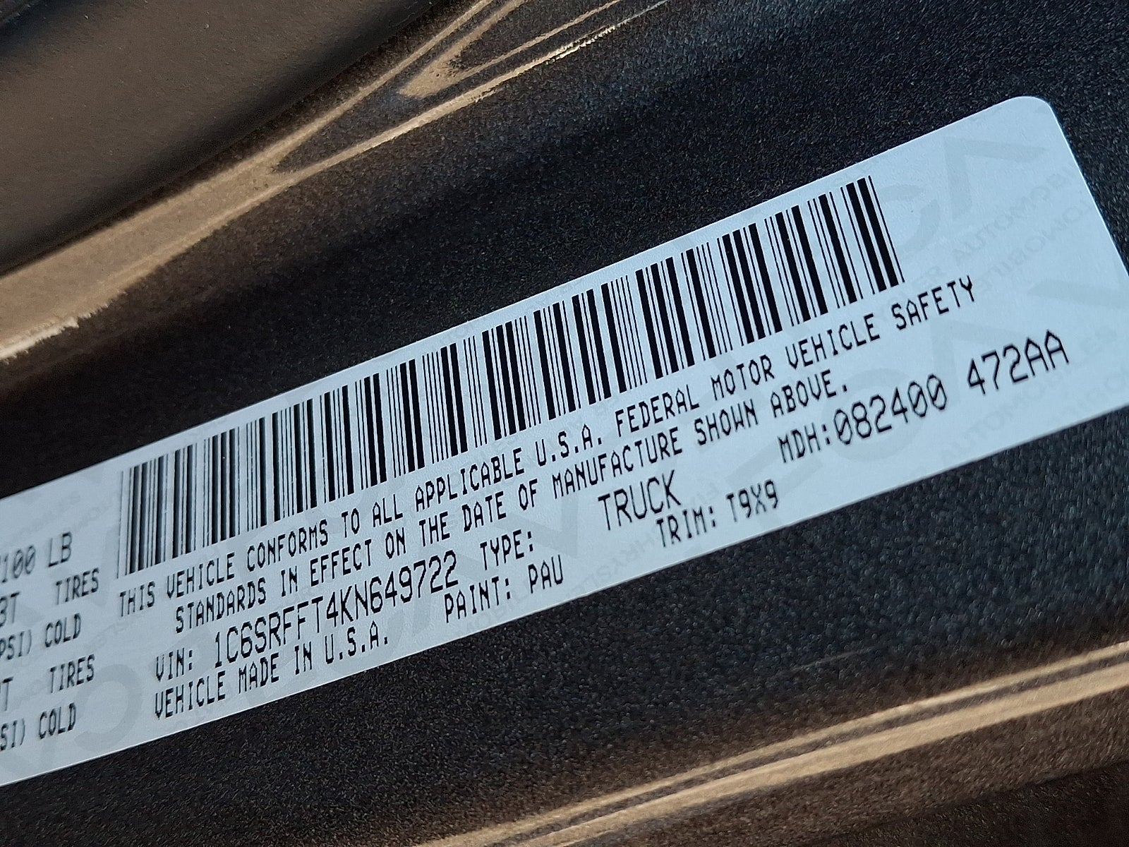 2019 RAM 1500 Big Horn/Lone Star Crew Cab 4x4 5'7' Box