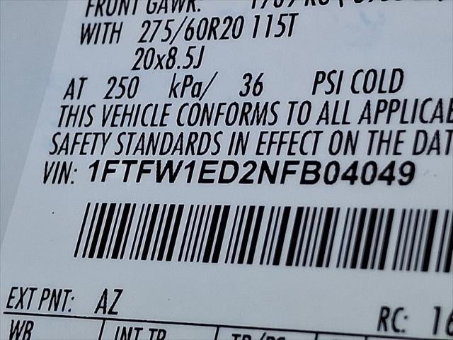 2022 Ford F-150 Platinum