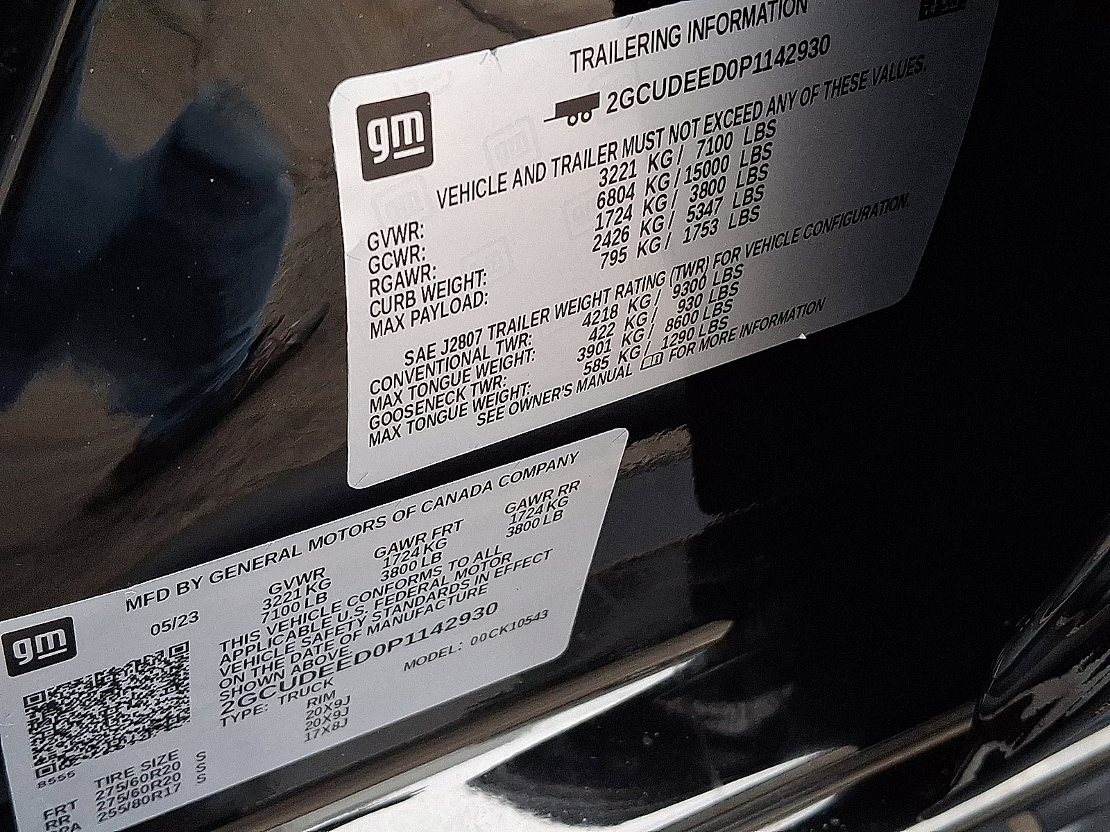 2023 Chevrolet Silverado 1500 4WD Crew Cab Short Bed RST